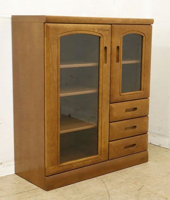 nobiko Y【浜本工芸】ナラ材・キャビネット・サイドボード