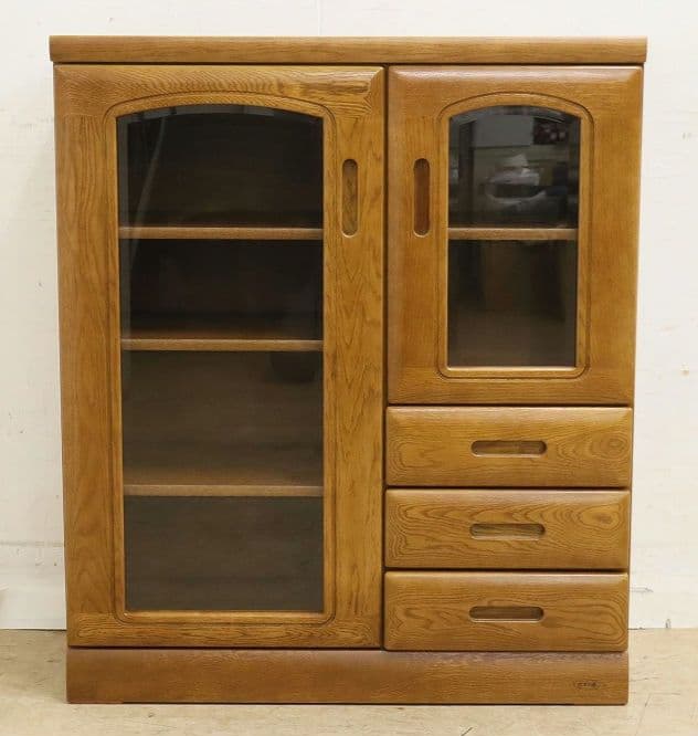 nobiko Y【浜本工芸】ナラ材・キャビネット・サイドボード