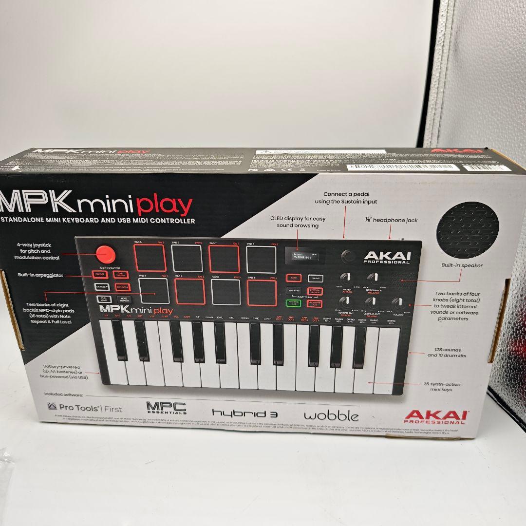 【美品】AKAI MIDIキーボード MPK mini play