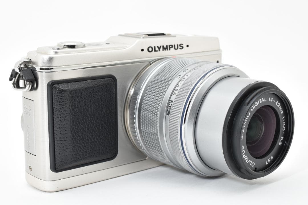 オリンパス E-P1＋14-42mm レンズセット 新品充電器付 カメラ