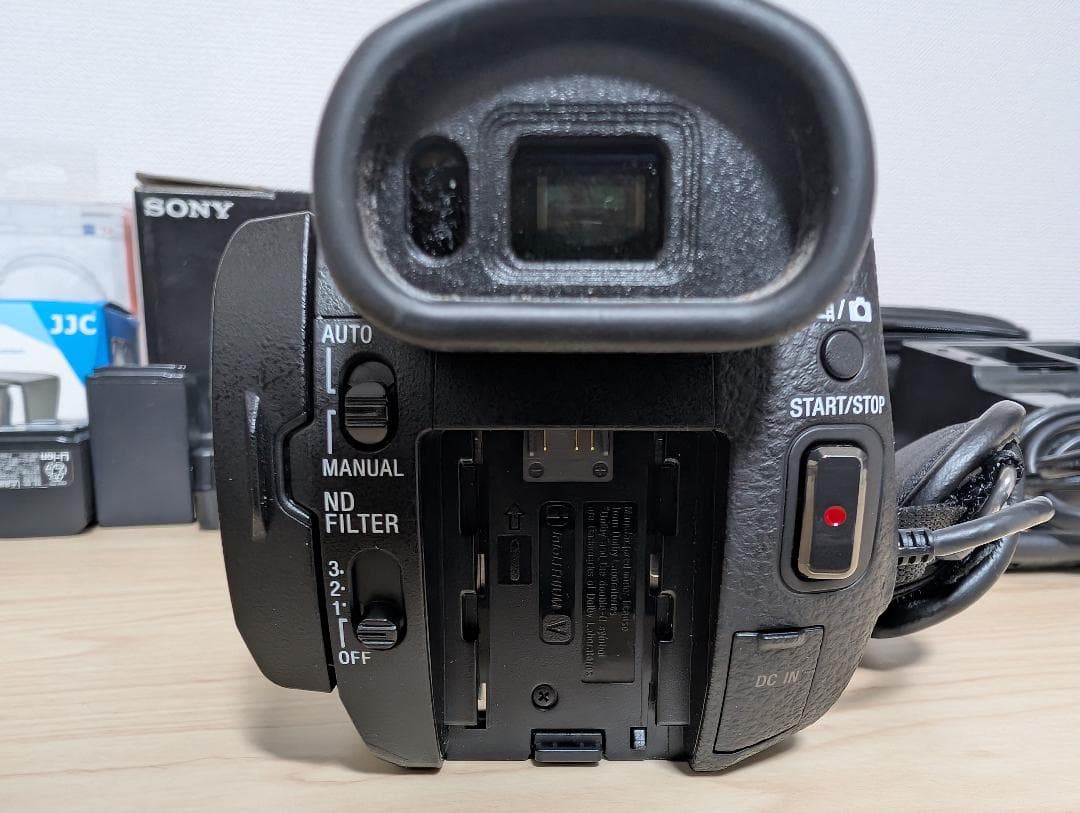 SONY FDR-AX100 ビデオカメラ + XLR-K2M + ほか