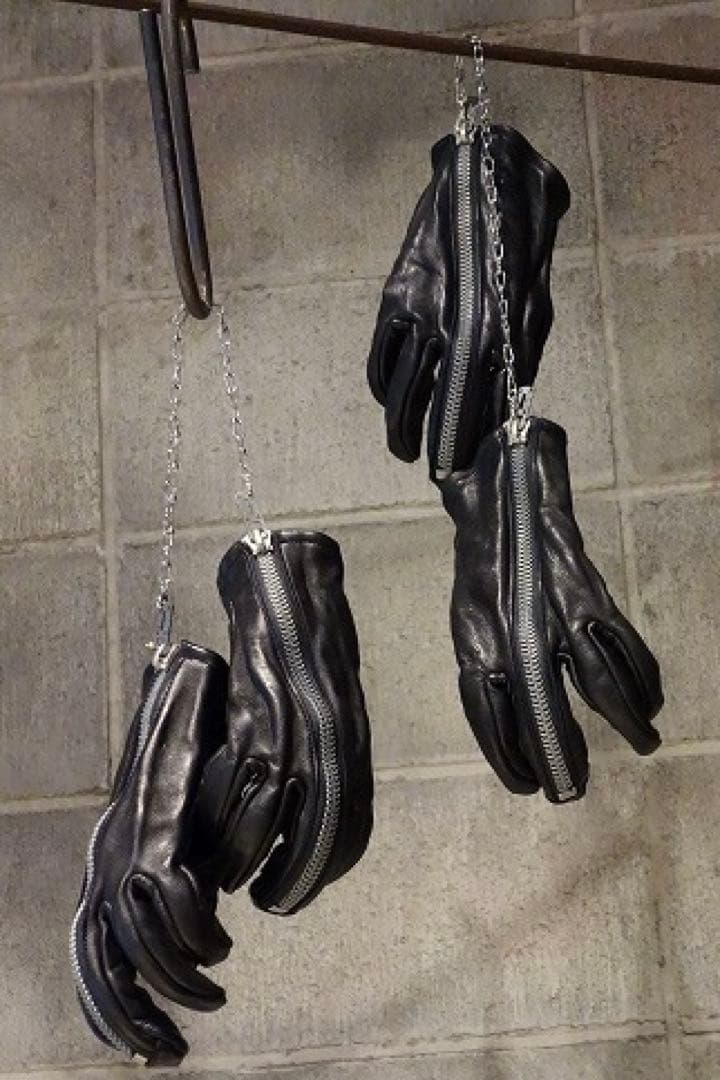 SADDAM TEISSY ホースレザーZIPグローブ