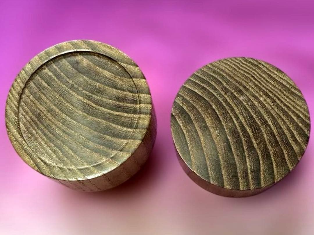 茶道具 ✨堀井胡春 ✨内金箔張 中次 棗⚫︎共箱⚫︎中次棗仕覆袋