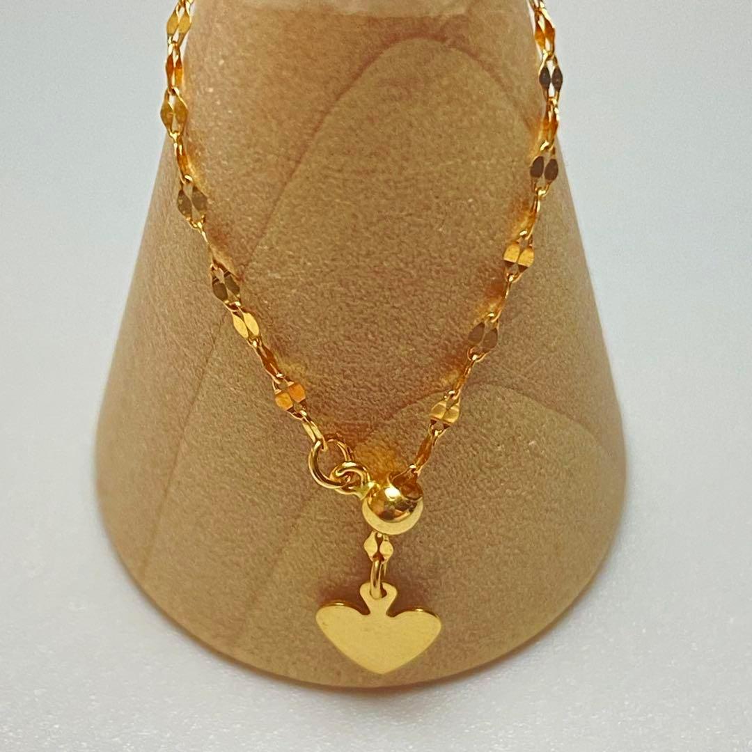 新品✨大人気18金 ✨k18刻印チェーンリング1.2㎜16号〜FREEプレゼント