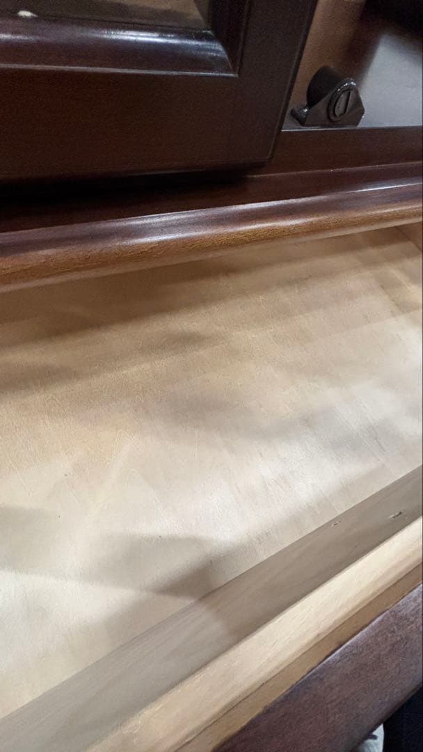 飛騨産業 HIDA アーチ型 キュリオケース 飾り棚 ガラスキャビネット 木製