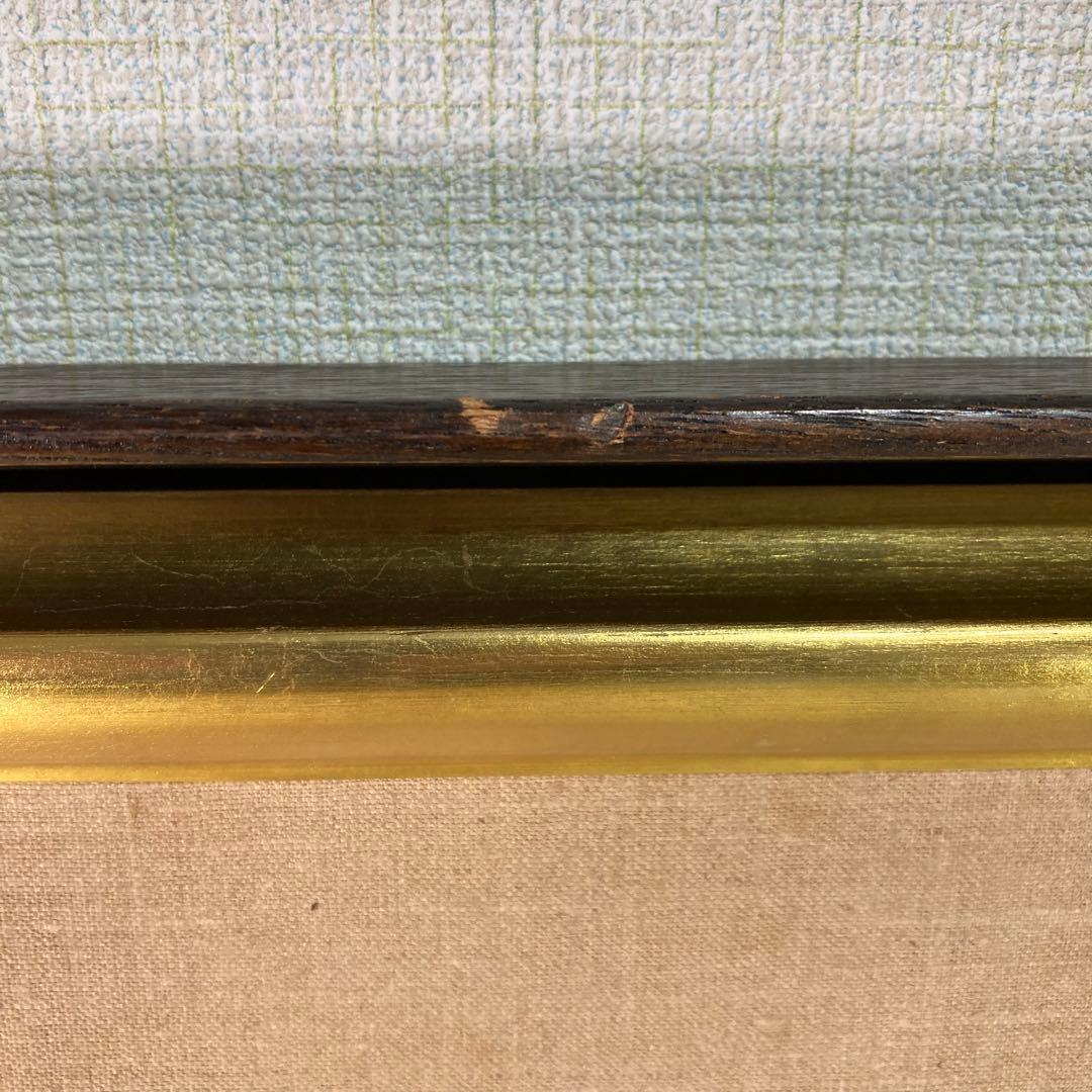 【真作保証】板倉賛治「水上風景」1930年 水彩画 直筆サイン 裏書き有り 絵画