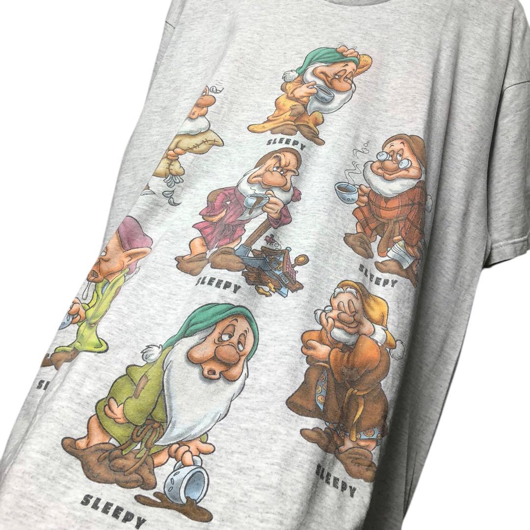 90s 七人のこびと 白雪姫 Tシャツ 2枚セット