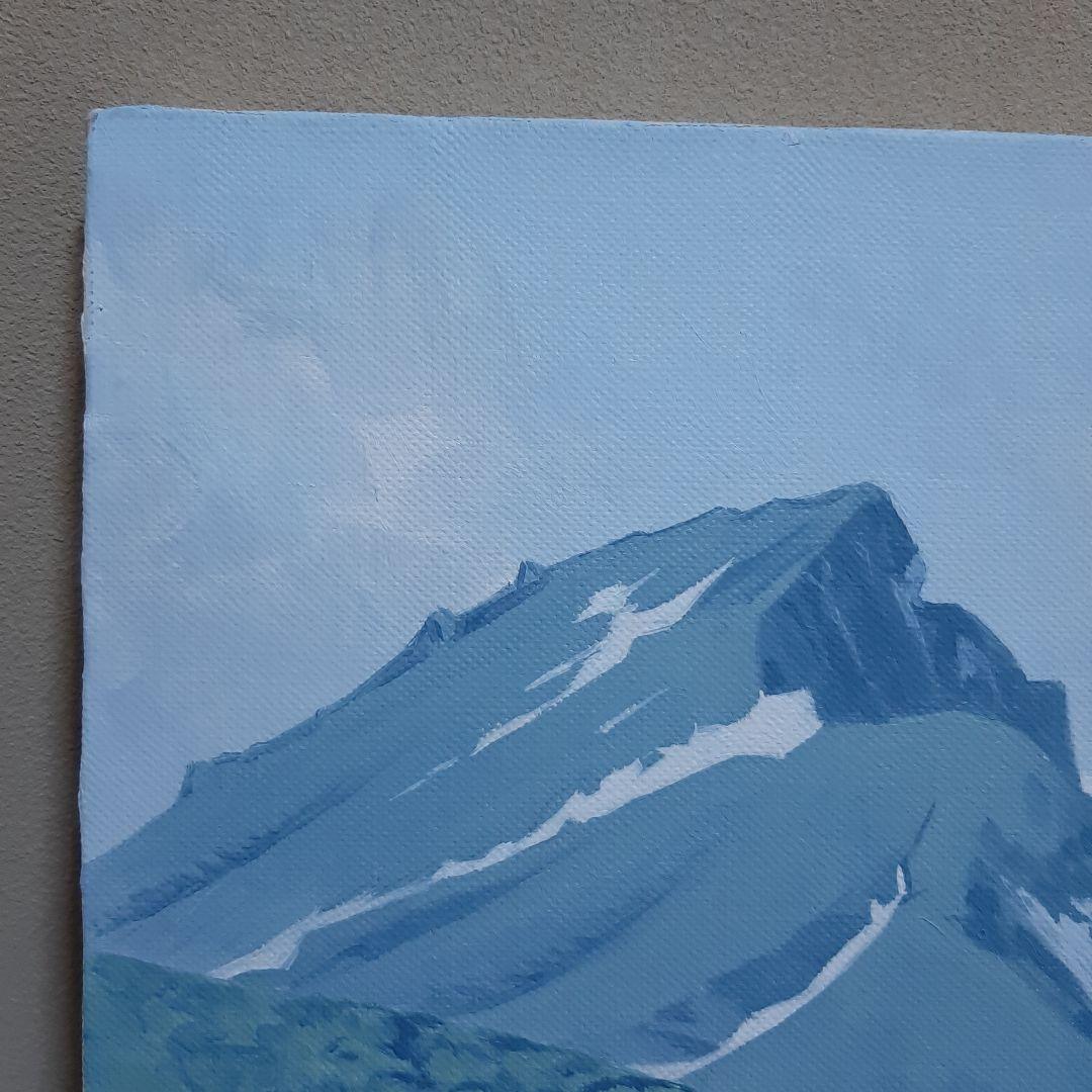 油彩画『風景』「悦」のサイン