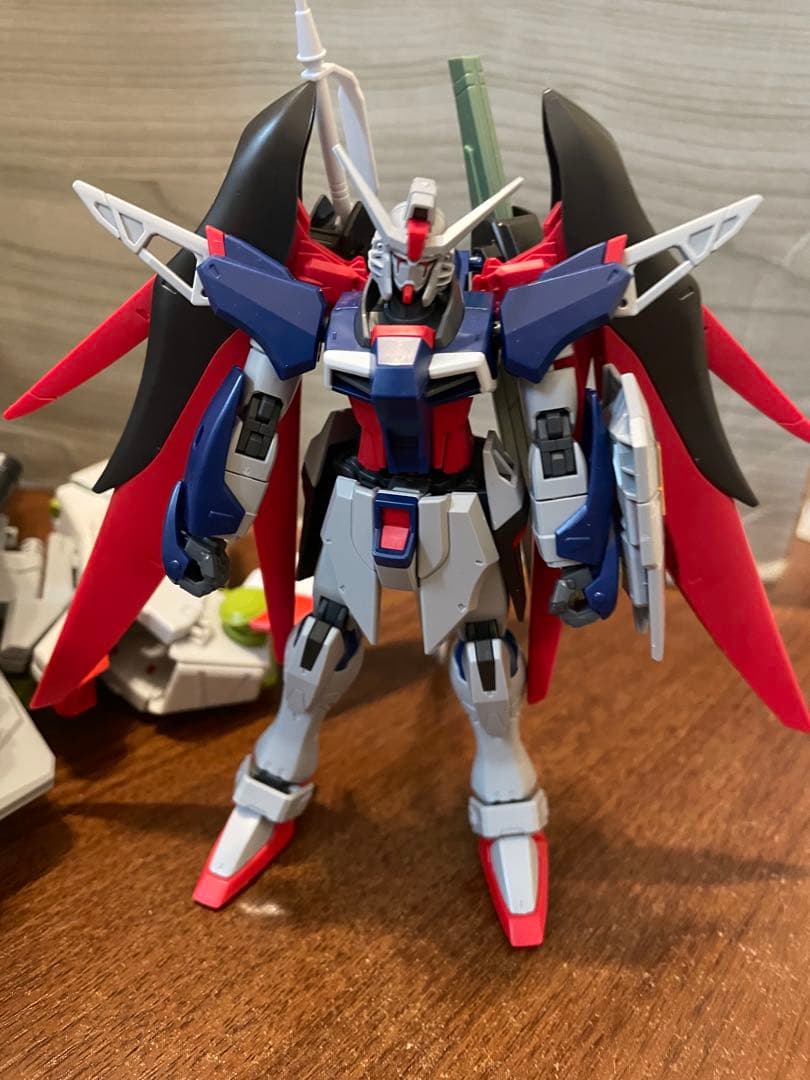 hg ゼウスシルエット&ディスティニー　スペックⅡ ジャンク完成品