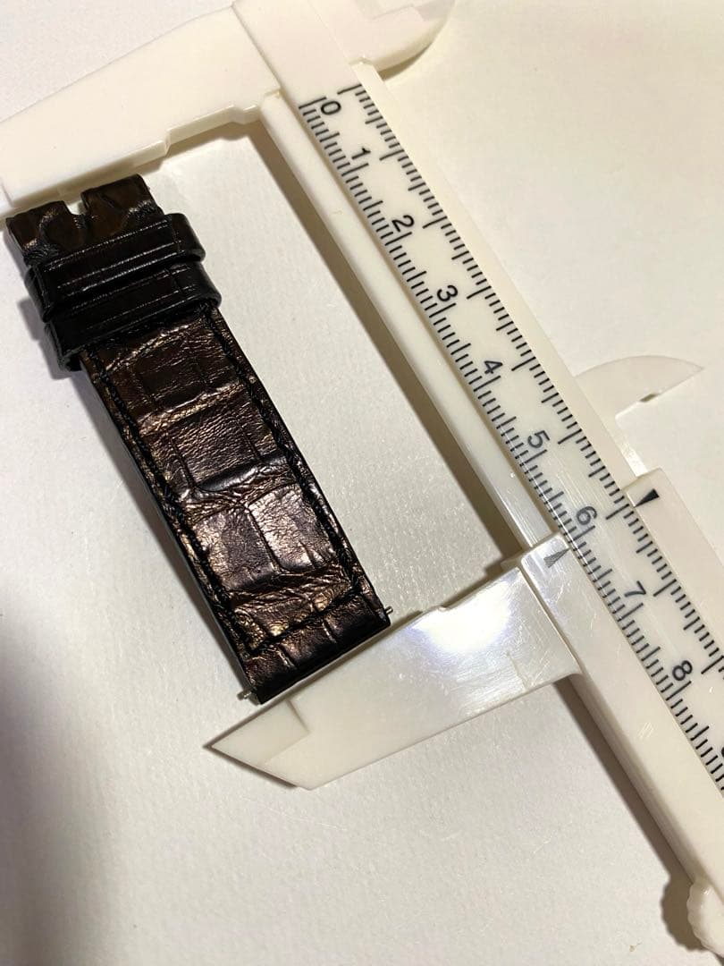 16mm フランクミュラー 純正 メタリック ストラップ ベルト