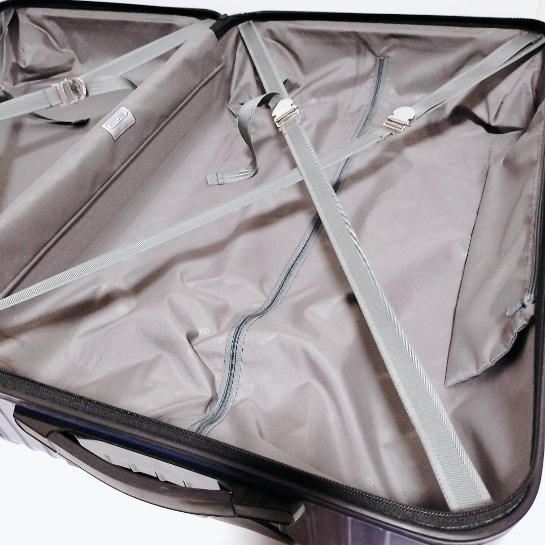 美品 RIMOWA リモワ サルサ4輪 877.70 TSAロック 軽量ネイビー