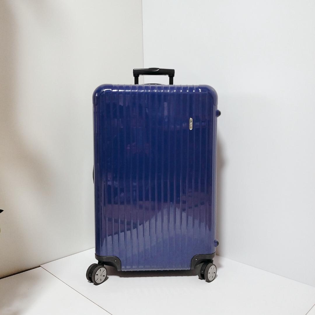 美品 RIMOWA リモワ サルサ4輪 877.70 TSAロック 軽量ネイビー