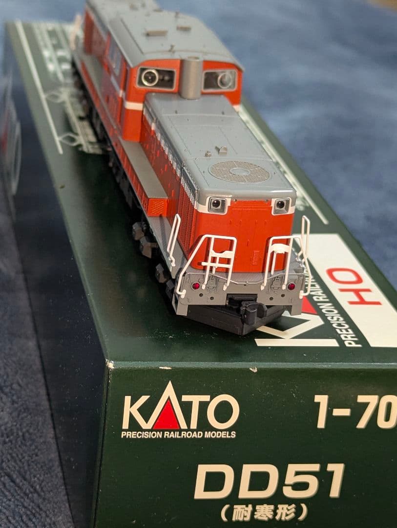 KATO HOゲージ　キシ80　1-610 DD５１耐寒