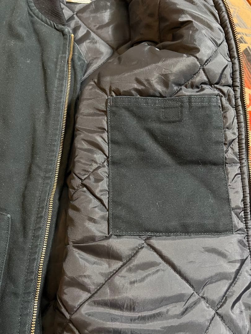 Carhartt ダックベスト　ブラックXLトール