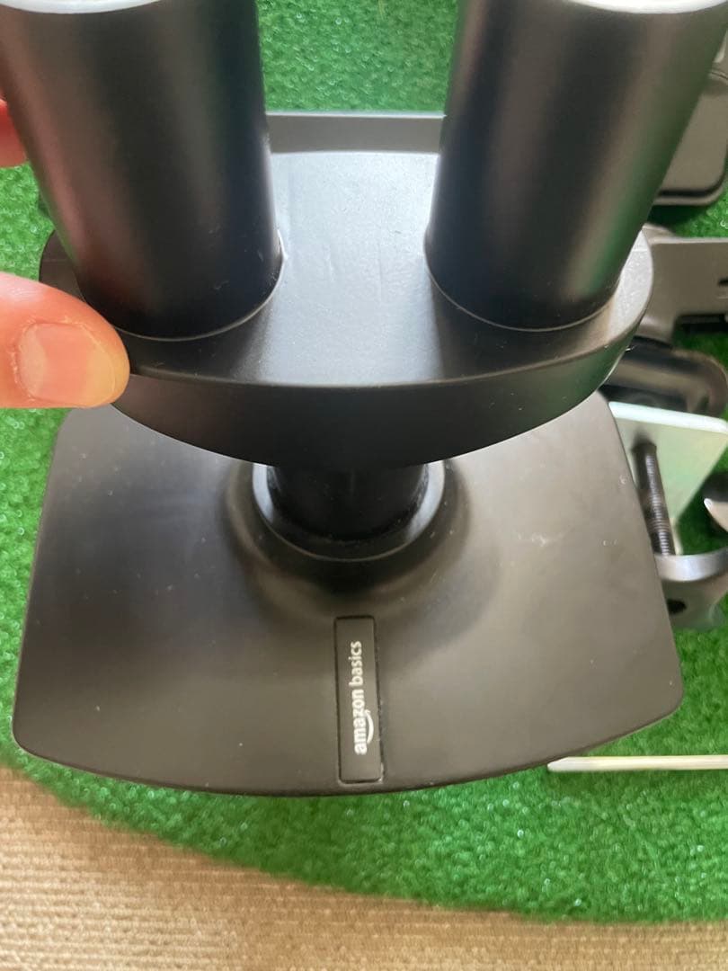 Amazon Basics デュアルモニターアーム2024年製