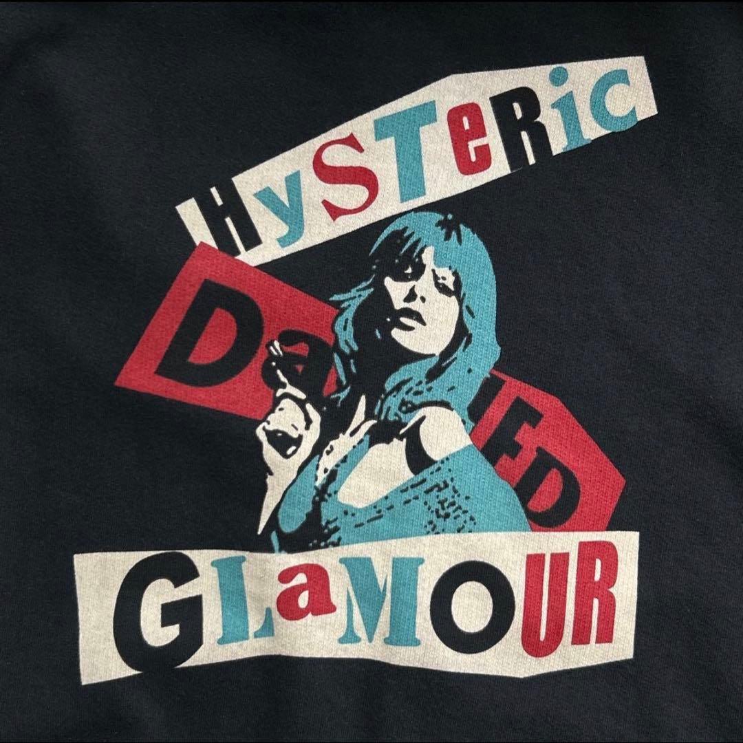 【希少モデル】ヒステリックグラマー ヒスガール ビッグロゴ パーカー