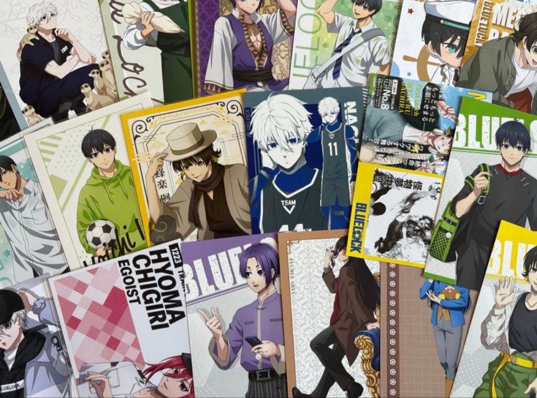 アニメグッズ ブルーロック　紙類　紙雑貨　大量　まとめ売り