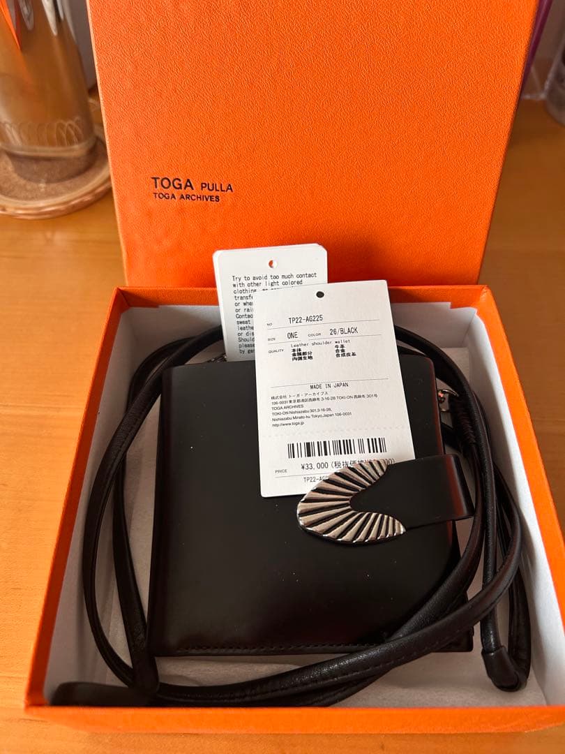 財布・ケース・小物入れ toga pulla LEATHER SHOULDER WALLET