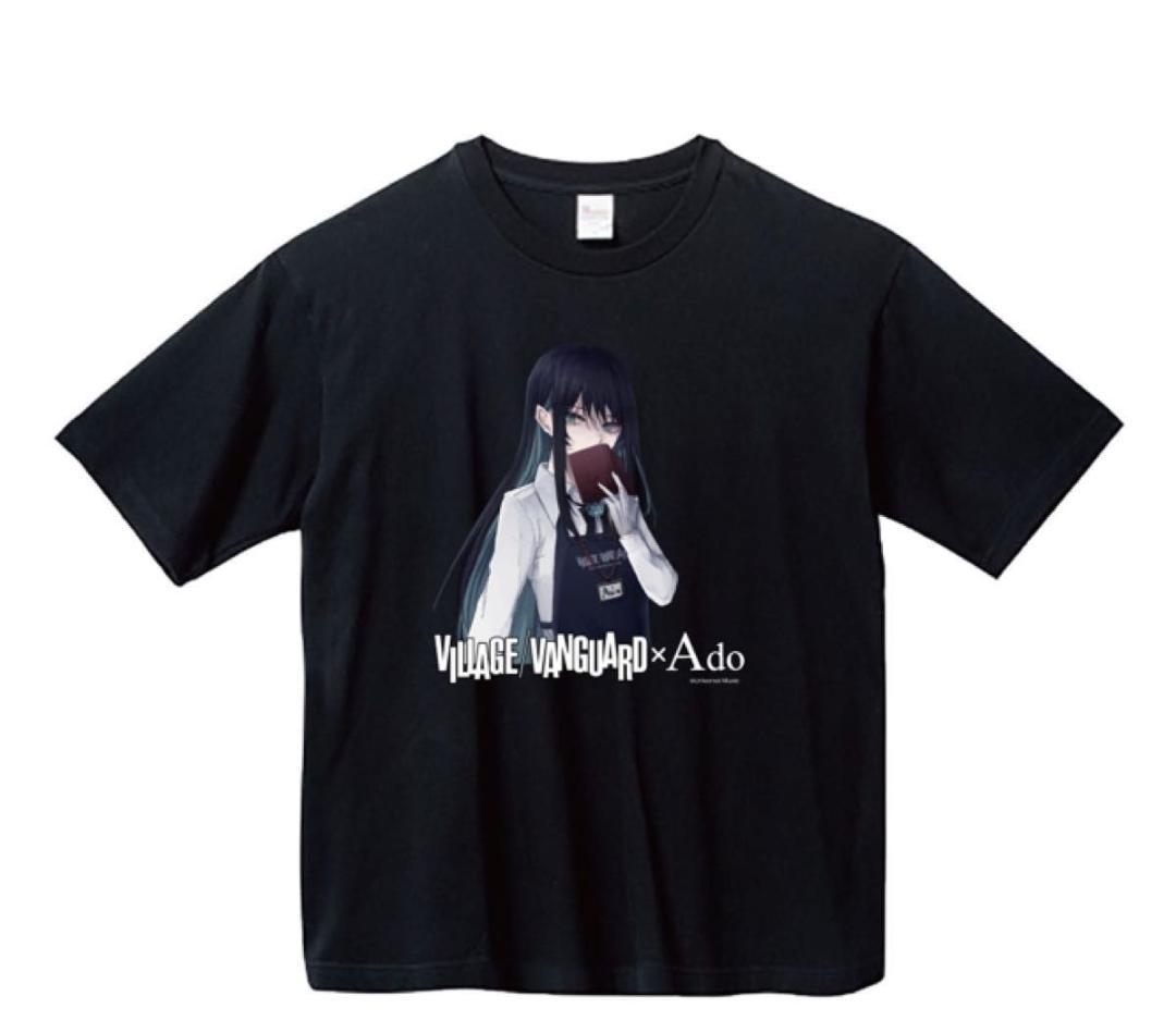 Ado×ヴィレッジヴァンガード コラボ　受注生産品　ビッグシルエットTシャツ