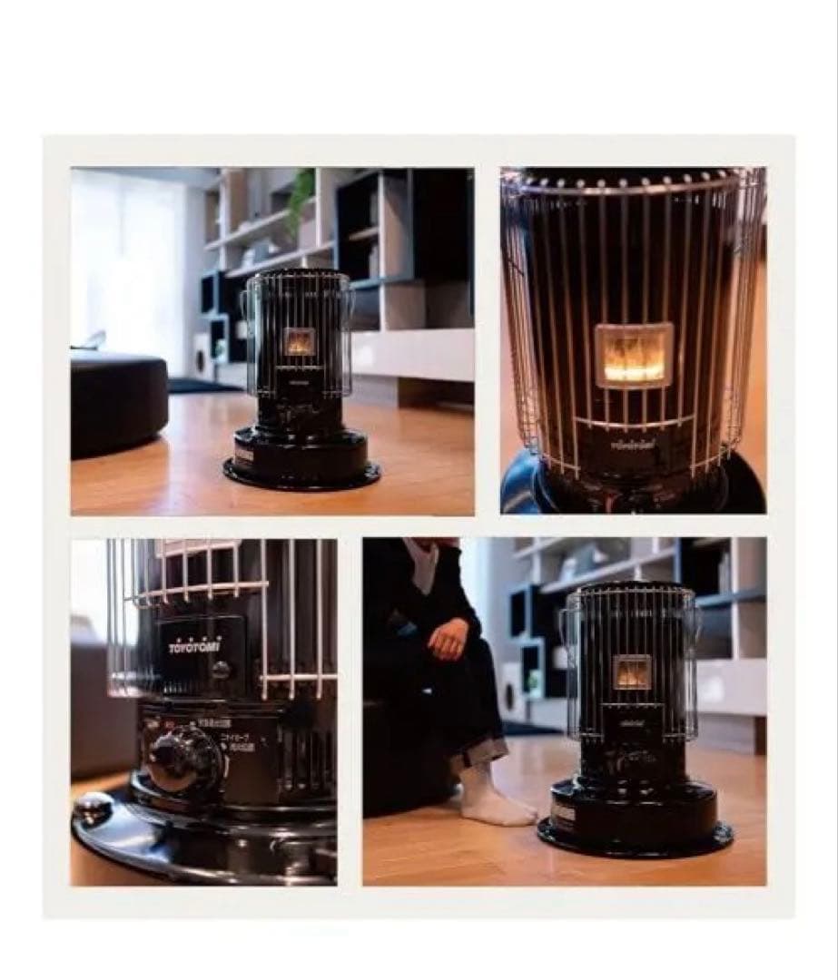 トヨトミ KS-67H ブラック 石油ストーブ