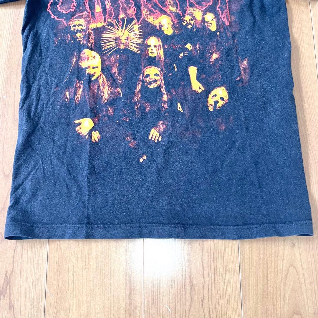 Slipknot バンドTシャツ ブラック 半袖 Tシャツ