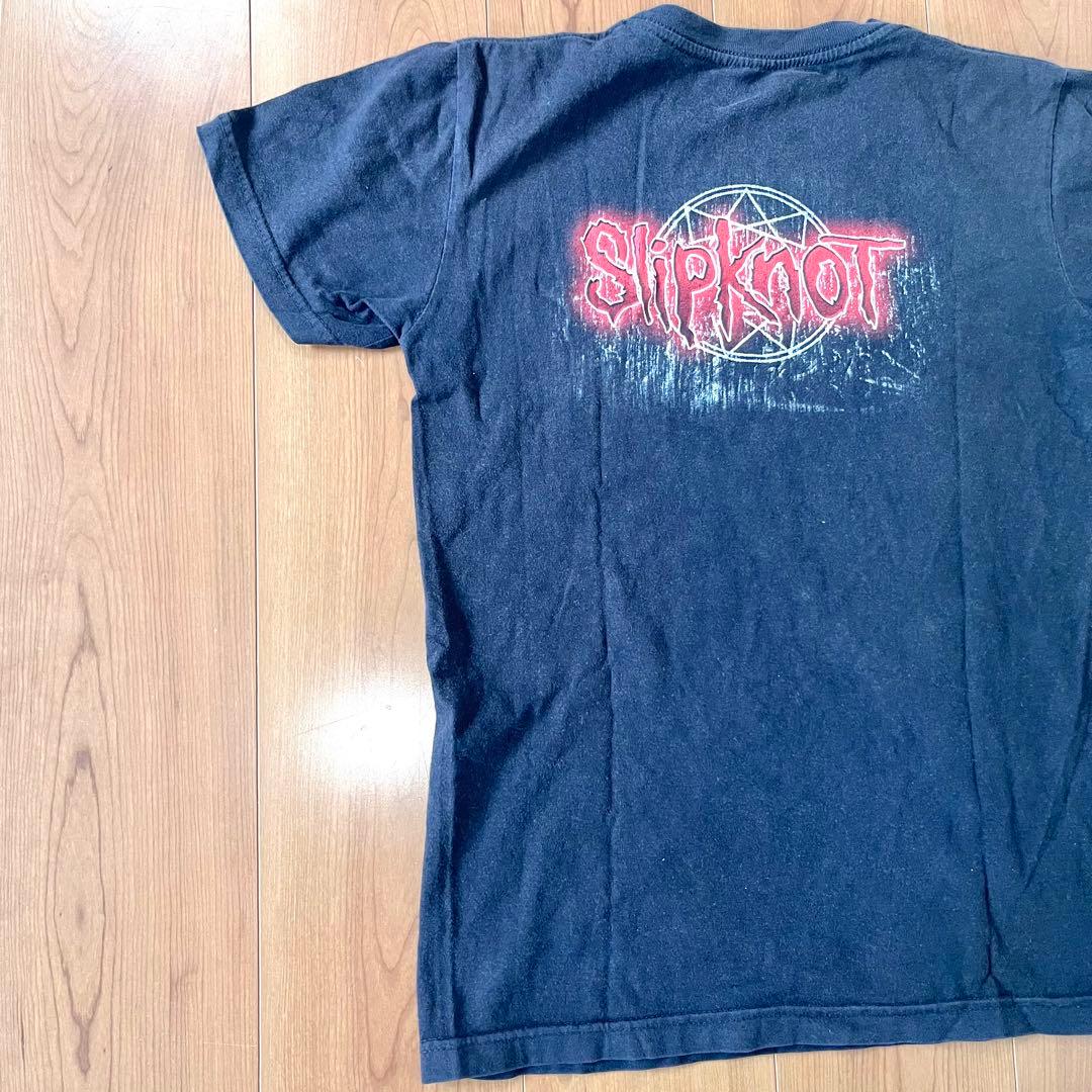 Slipknot バンドTシャツ ブラック 半袖 Tシャツ