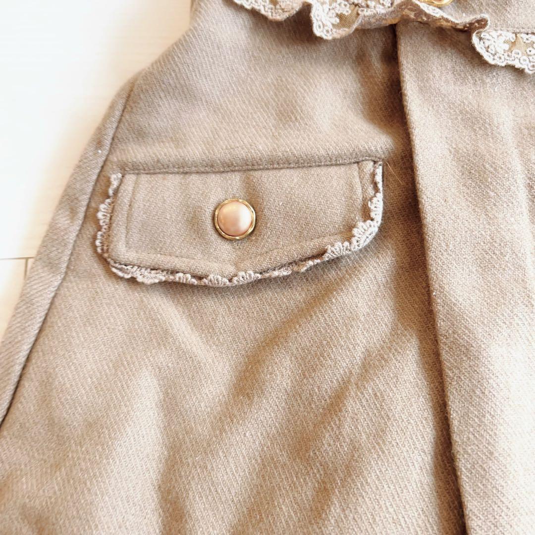 LIZ LISA ブラウン キュロットスカート 姫系