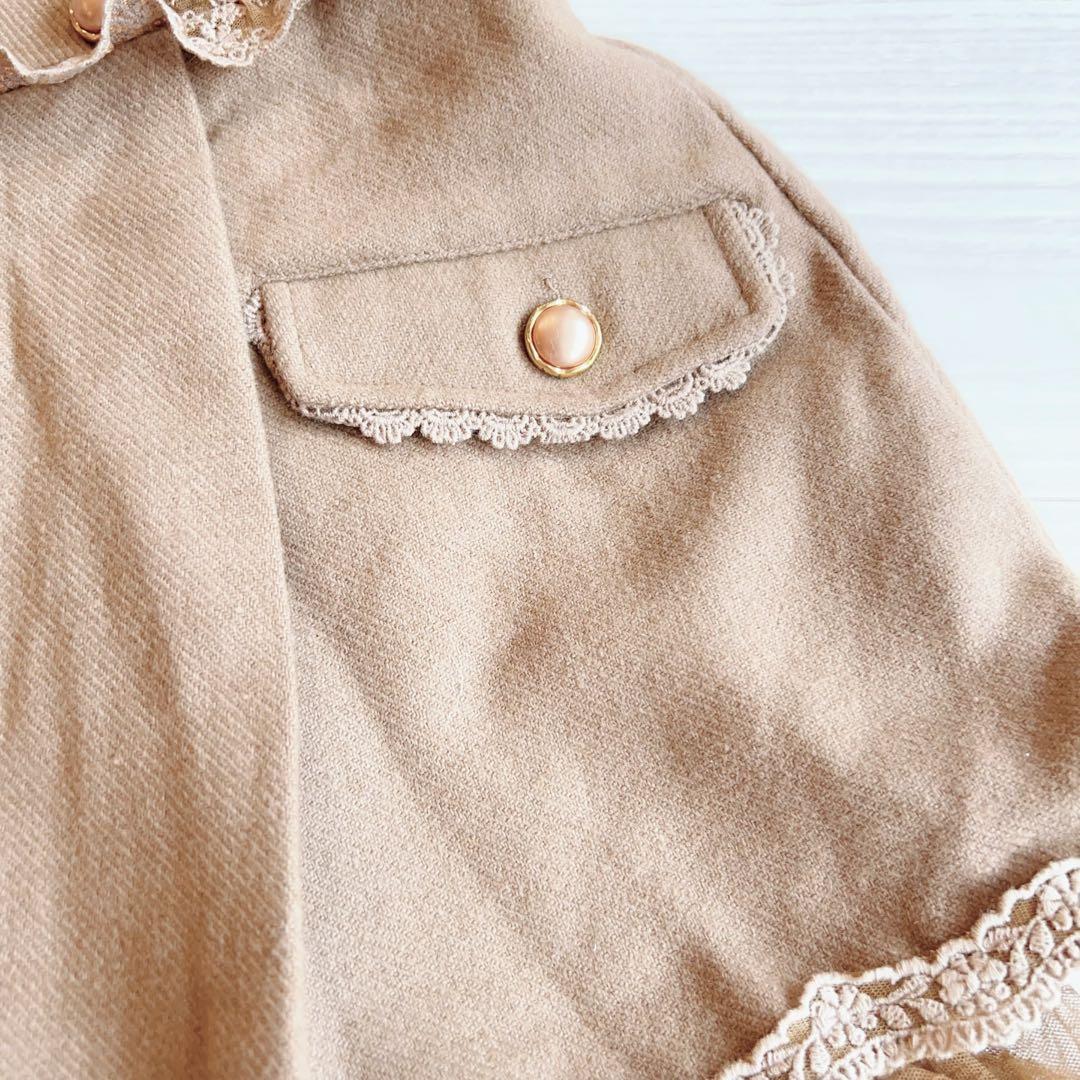 LIZ LISA ブラウン キュロットスカート 姫系