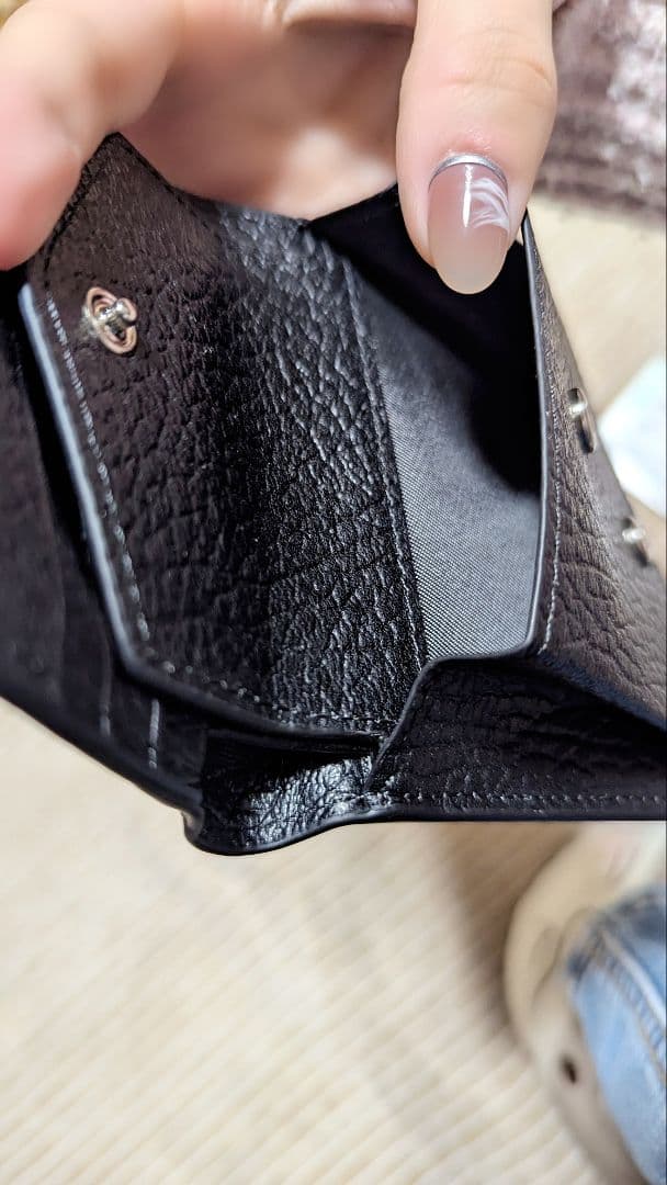 新品未使用品Maison Margielaレザー 二つ折り財布