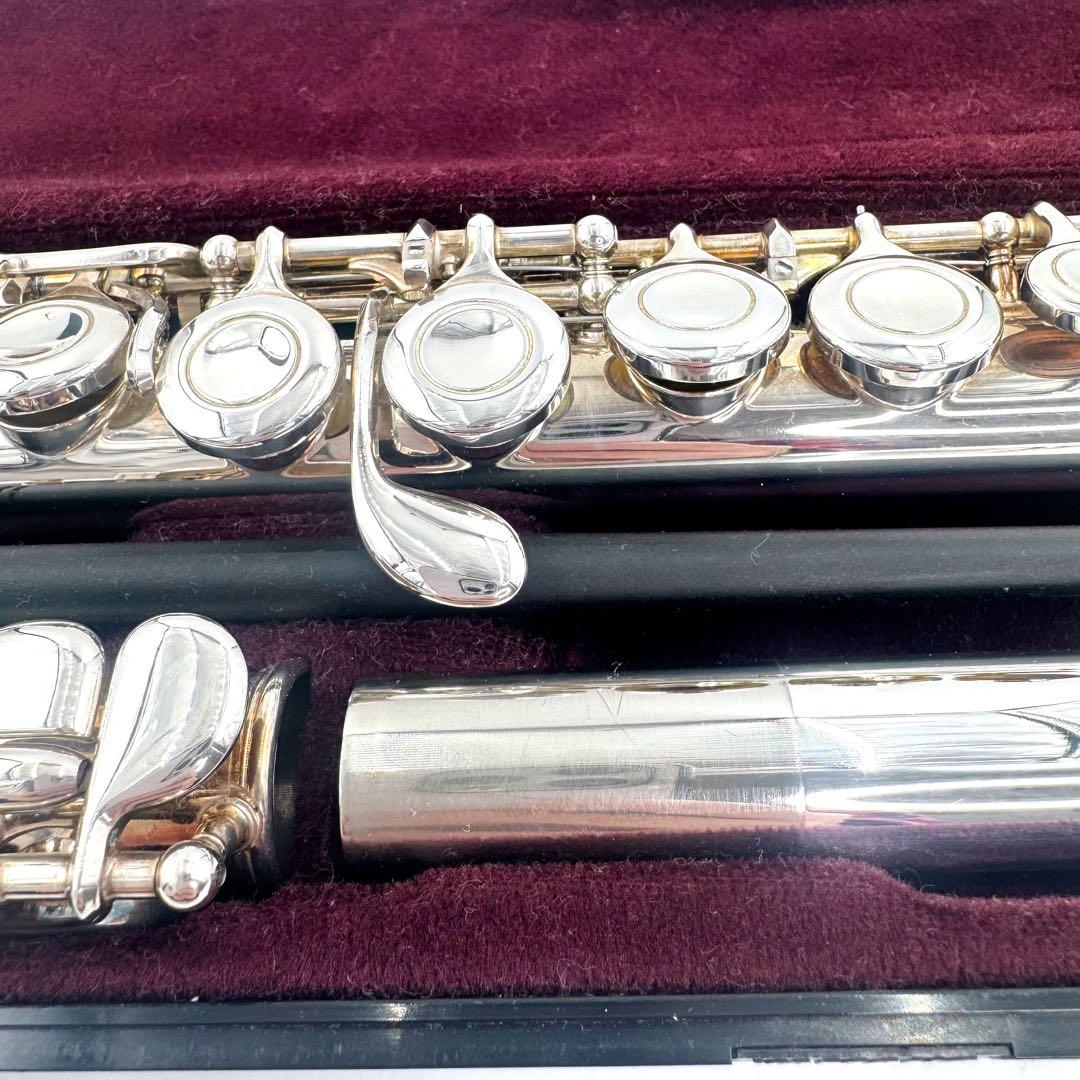 後期モデル✨鏡面磨き上げ済み✨YAMAHA フルート YFL-211 Eメカ付き