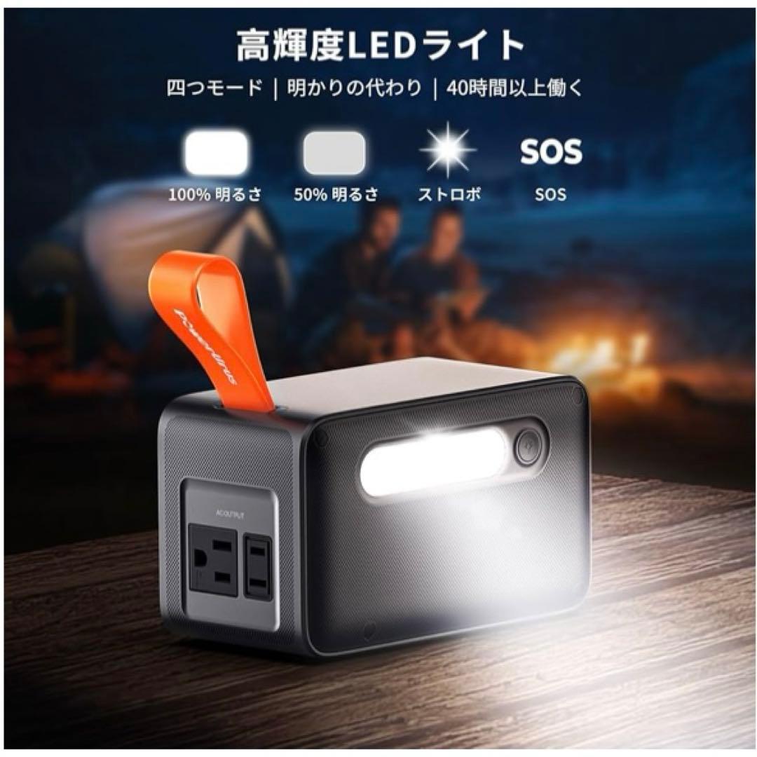 新品　ポータブル電源 89.6Wh 急速充電 Type-C搭載 キャンプ