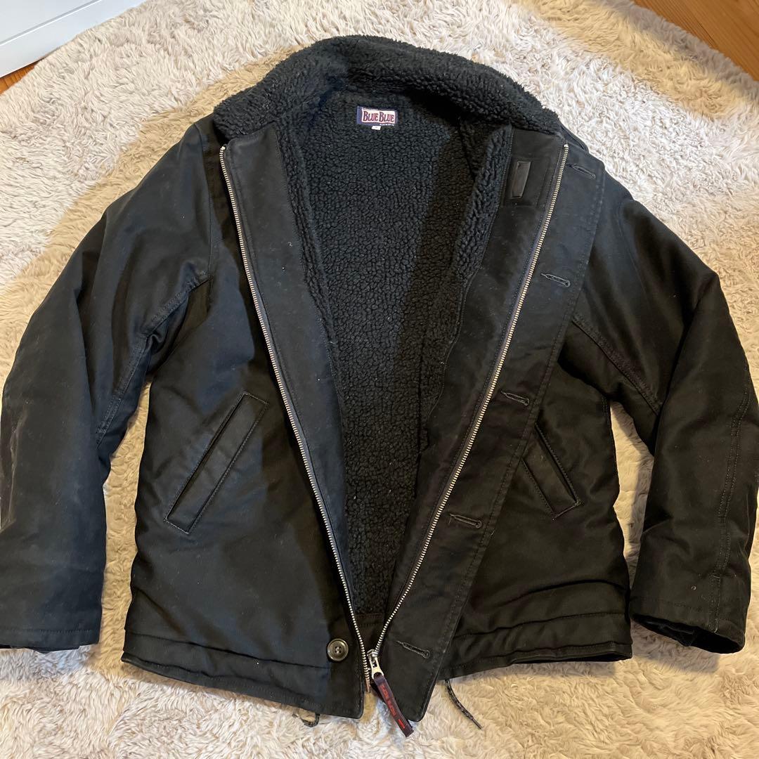 BLUE BLUE ジャーマンクロスデッキジャケット