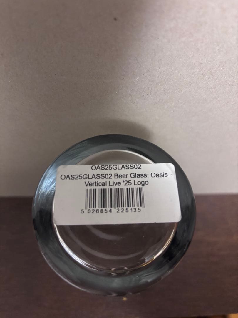 Oasis live '25 パイントグラス