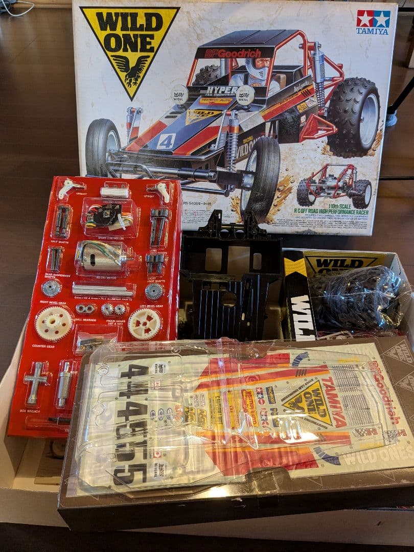 タミヤ　希少　小鹿　1/10電動RCカー（RS540Sモーター付）ワイルドワン