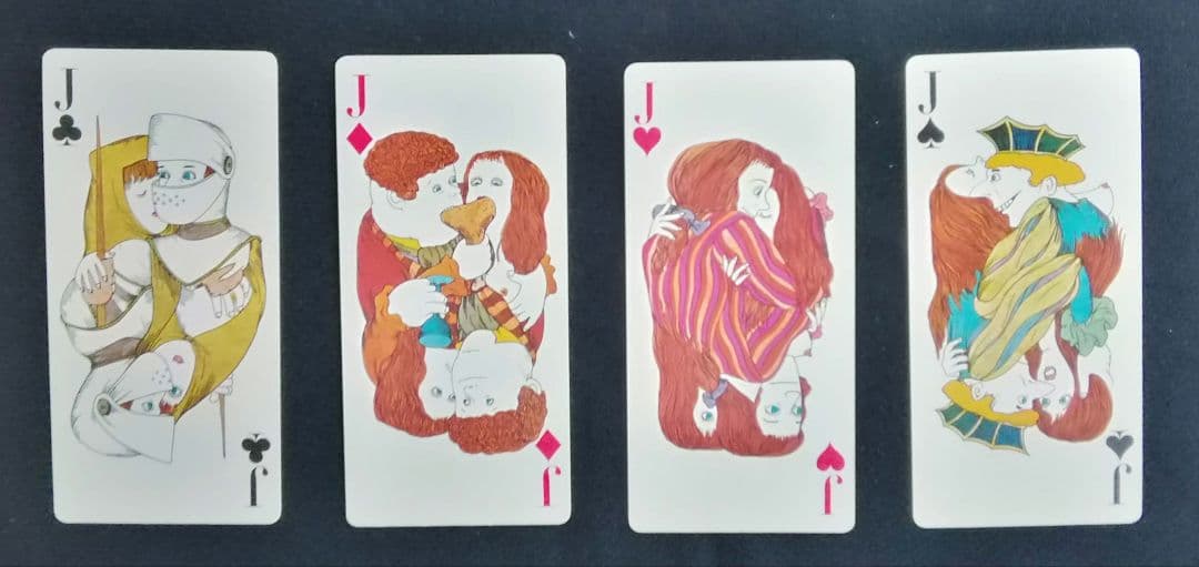 逸品　紳士服ブランド EDWARD'S　ノベルティグッズ　伊坂芳太良　トランプ