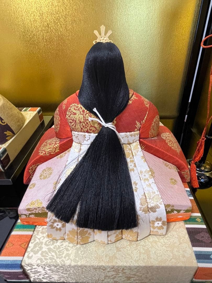 雛人形　真多呂作　木目込み人形　寛永雛