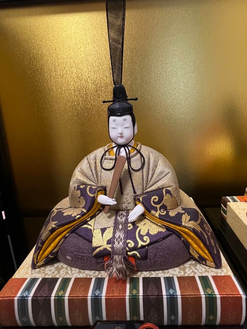 雛人形　真多呂作　木目込み人形　寛永雛