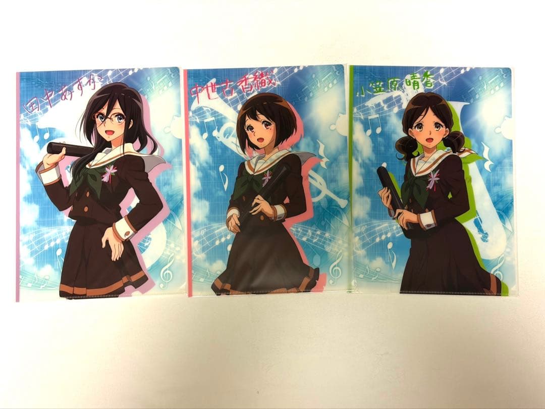 響け！ユーフォニアム 氷菓 CLANNADアクスタ ポストカード クリアファイル