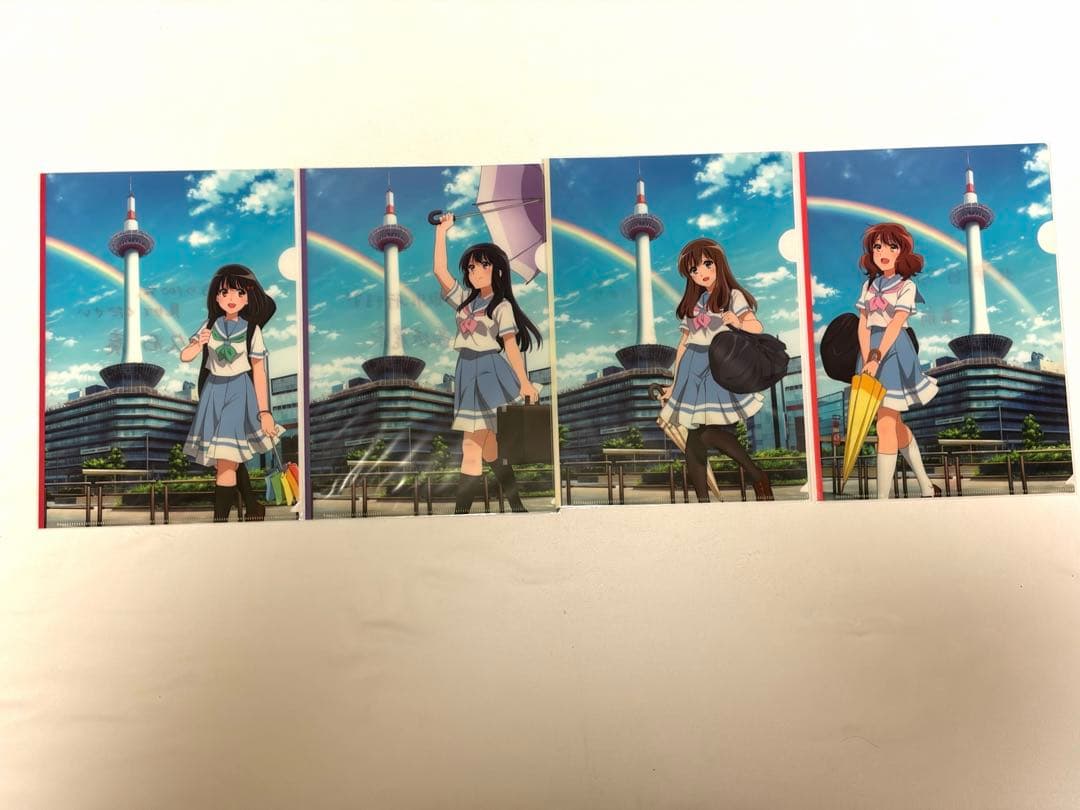 響け！ユーフォニアム 氷菓 CLANNADアクスタ ポストカード クリアファイル