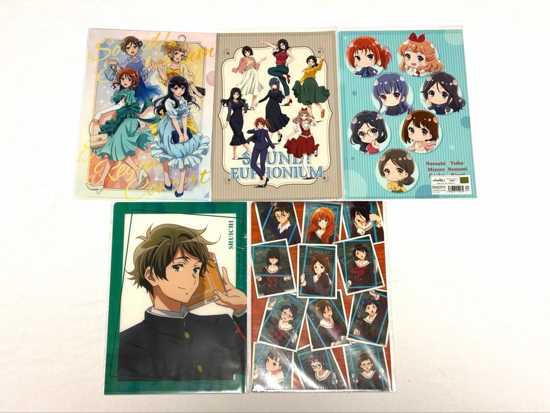 響け！ユーフォニアム 氷菓 CLANNADアクスタ ポストカード クリアファイル
