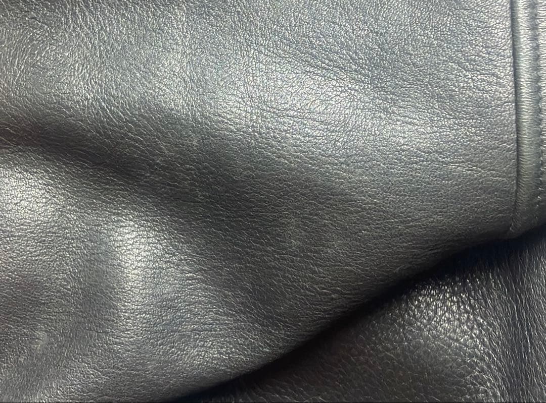 WARP AND WOOF ワープアンドウーフ Leather Jacket