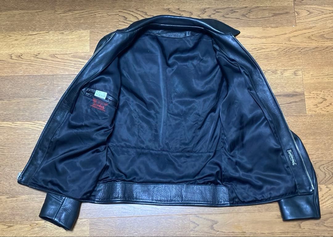 WARP AND WOOF ワープアンドウーフ Leather Jacket