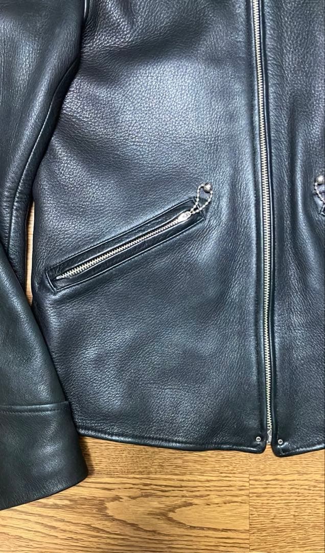 WARP AND WOOF ワープアンドウーフ Leather Jacket