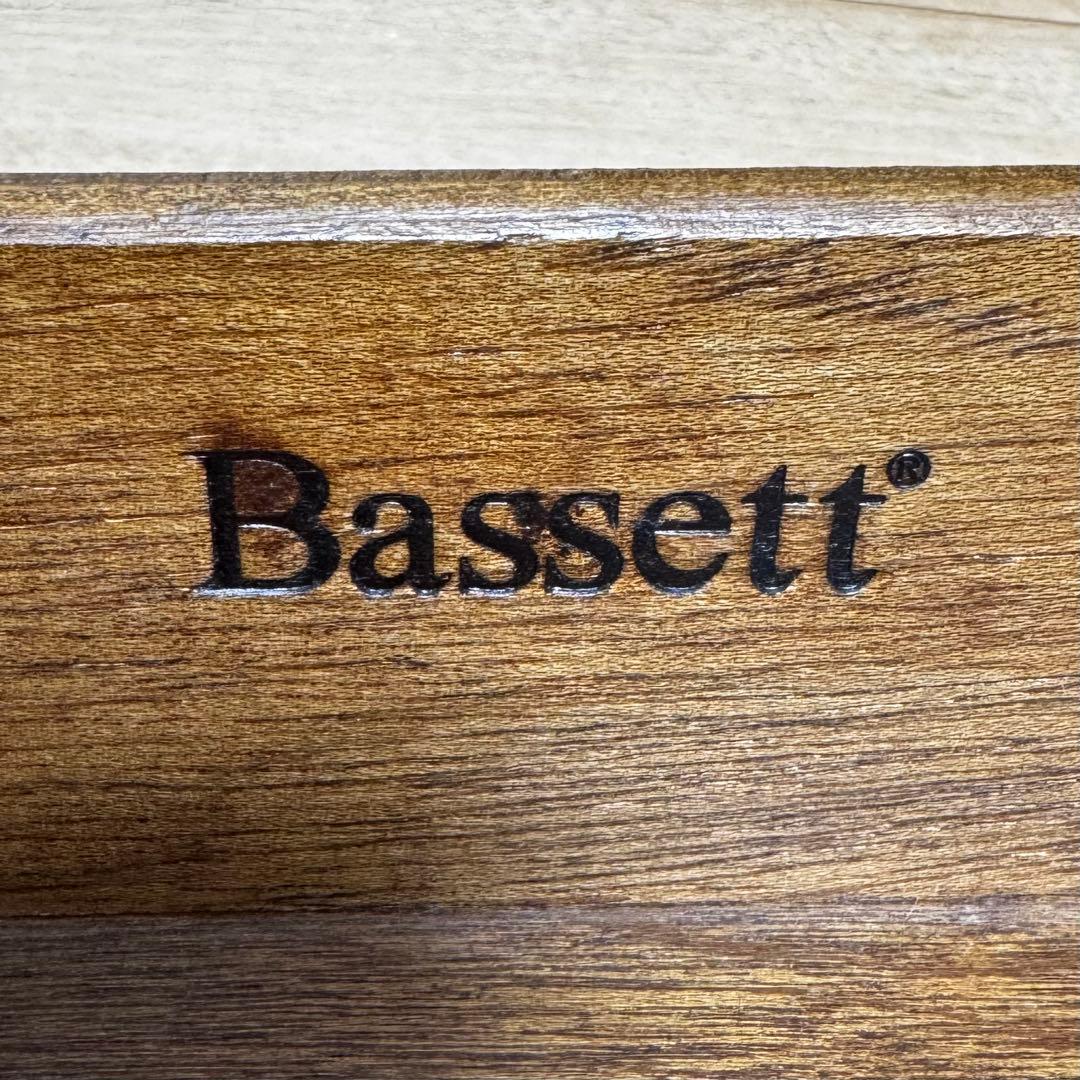 【貴重】BASSETT FURNITURE サイドテーブル ローテーブル USA