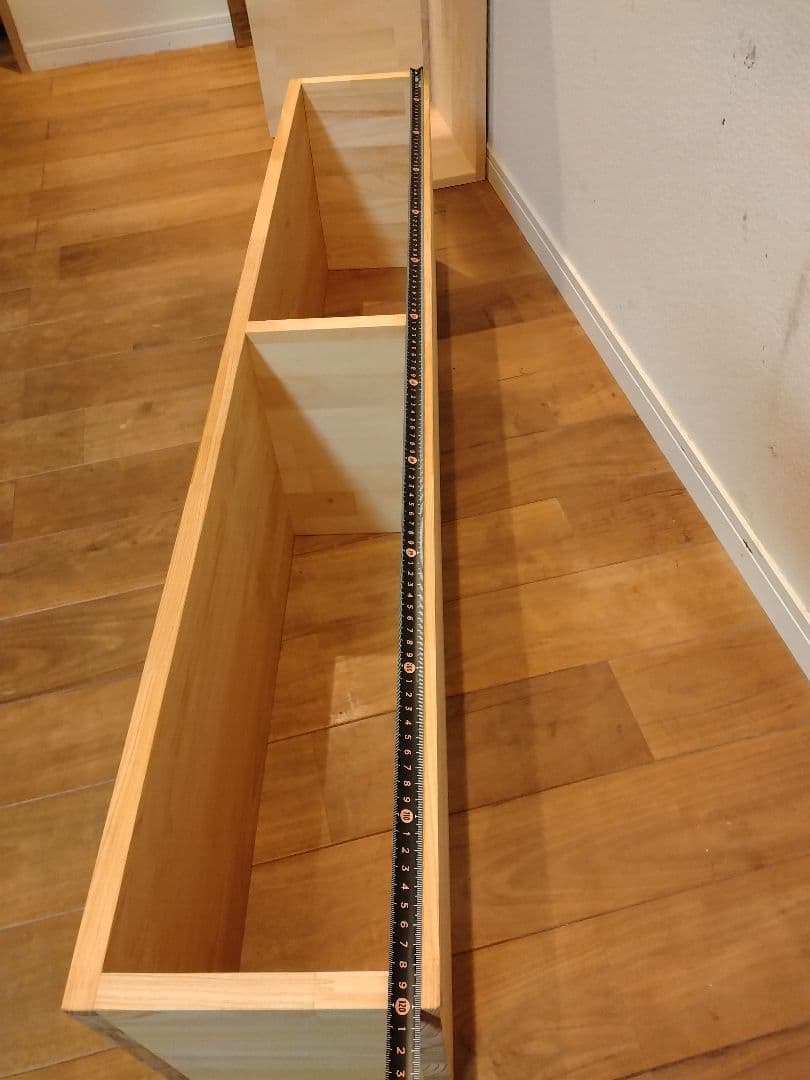 木製　ハンドメイド　オーダー　日の字　シェルフ　棚　水槽台　テレビ台アクアラック