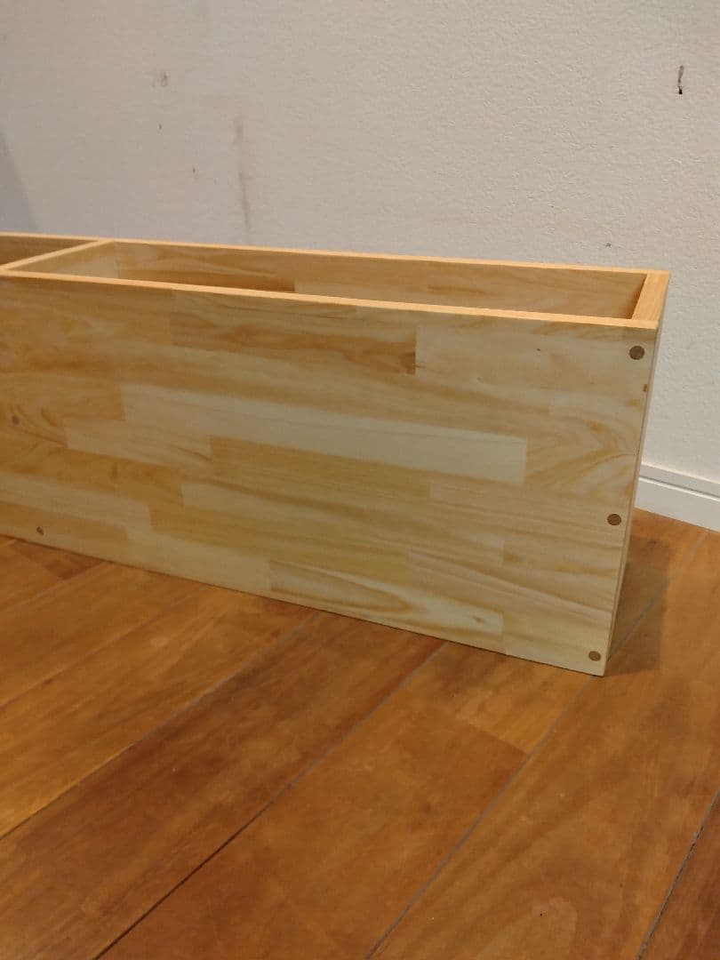 木製　ハンドメイド　オーダー　日の字　シェルフ　棚　水槽台　テレビ台アクアラック