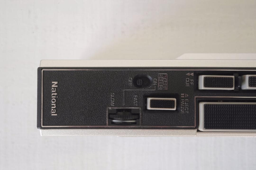 National カセットレコーダー RQ-333 美品 ケース&アダプター付き