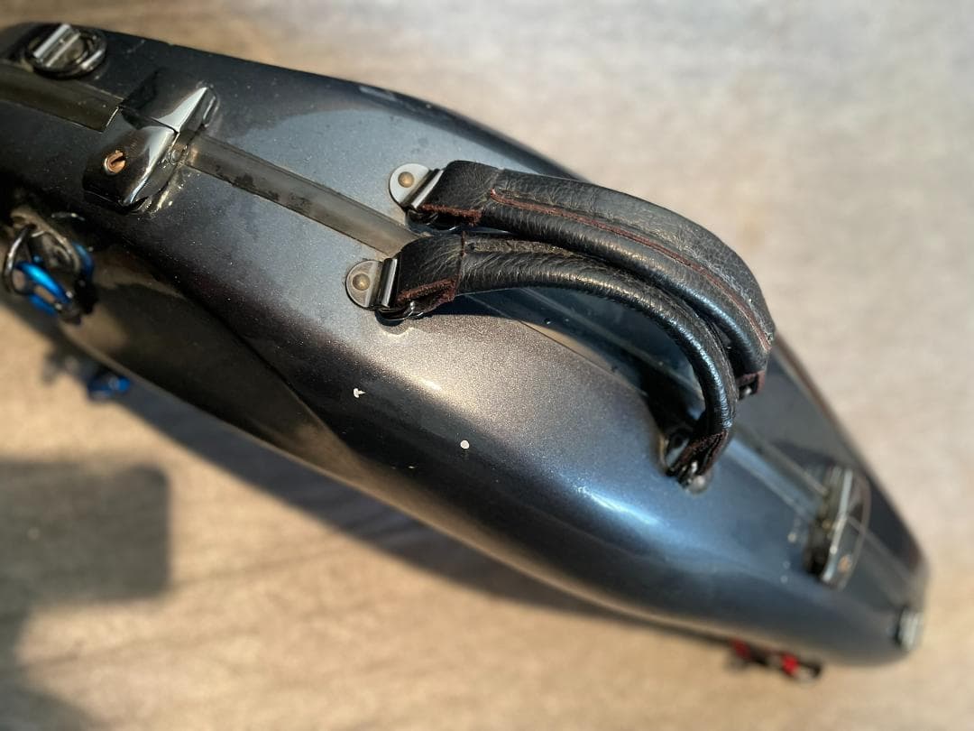 アルトサックス用ファイバーケース+ベルインタイプスタンド