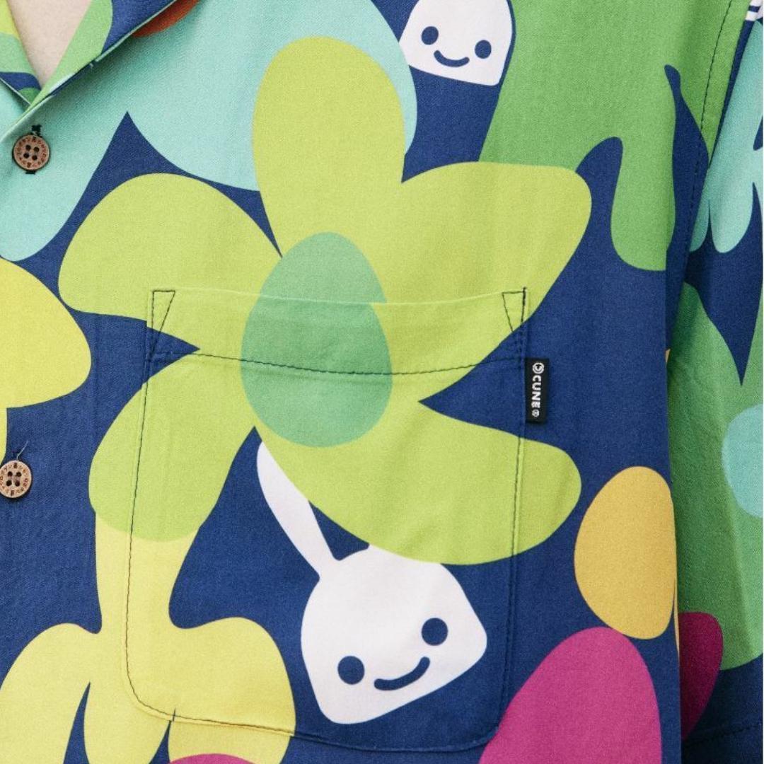 cune L 北斗の拳 アロハシャツ キューン シャツ 3 半袖 33000円