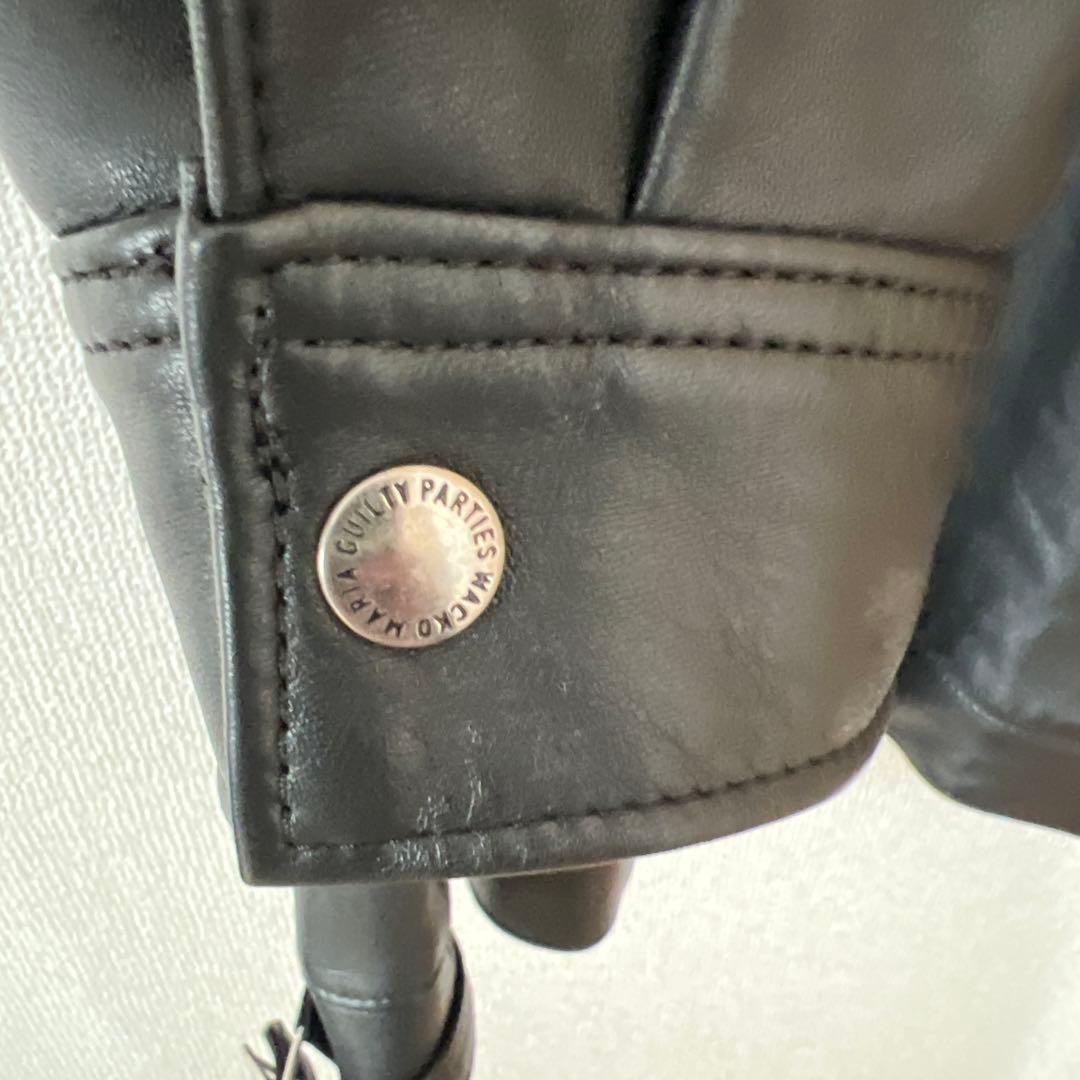 WAKOMARIAワコマリアGUILTY PARTIESブラックレザージャケット